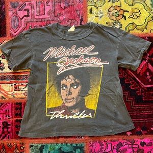 MadeWorn Michael Jackson Thriller Crop, Size Medium
